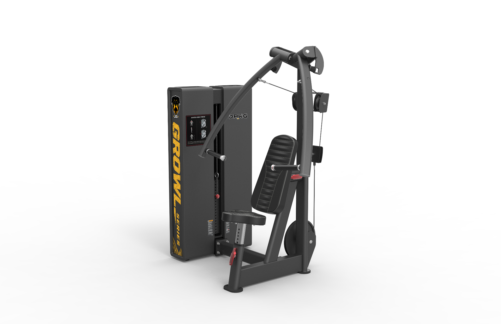 GROWL Series Seated Chest Press