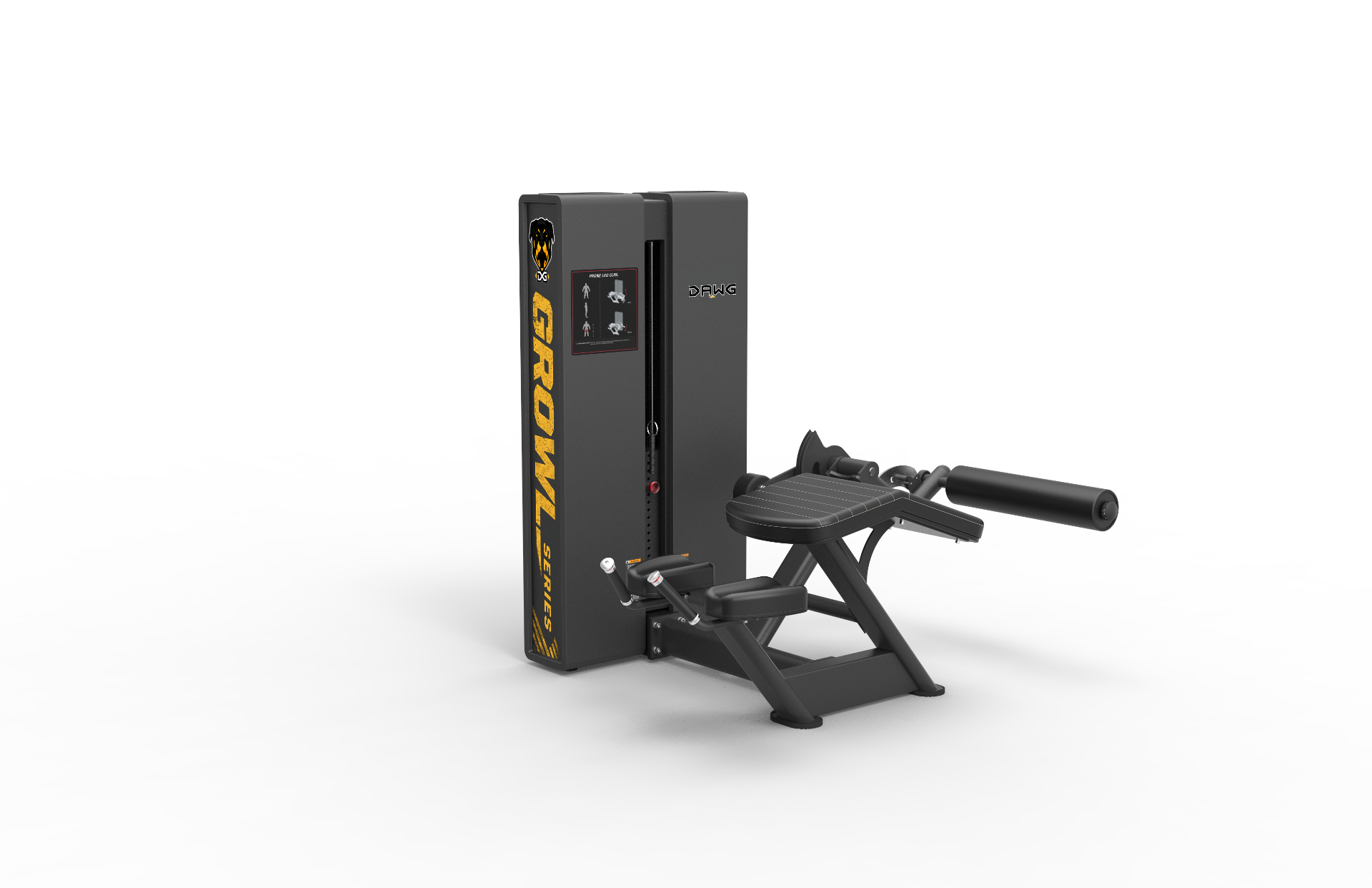 GROWL Series Prone Leg Curl