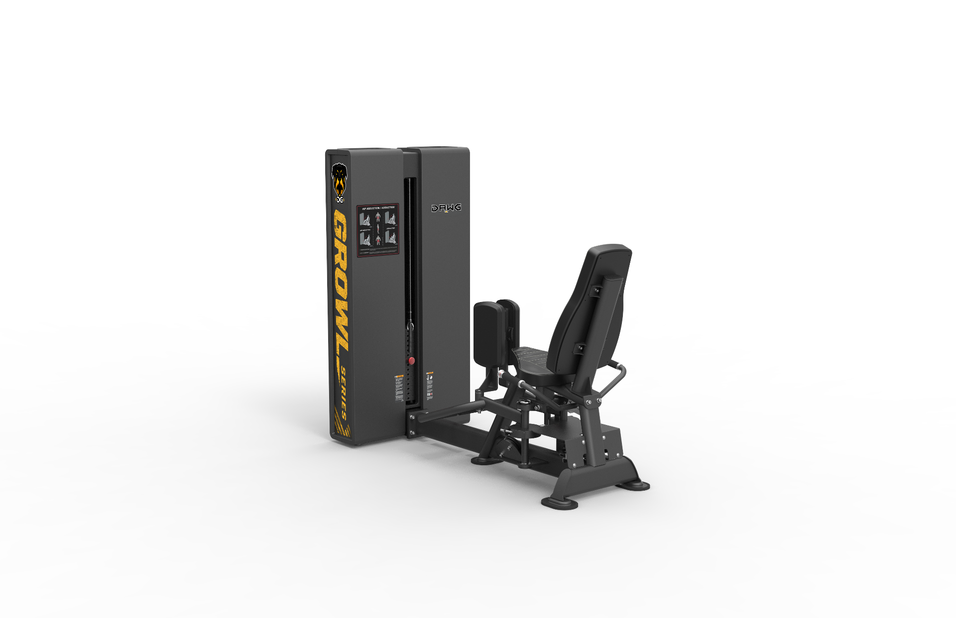GROWL Series Hip Abduction / Adduction
