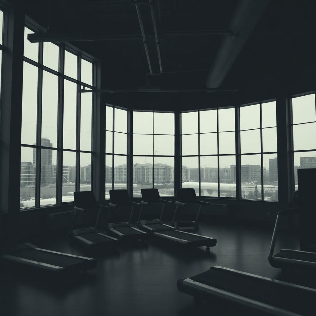 Commercial gym showroom